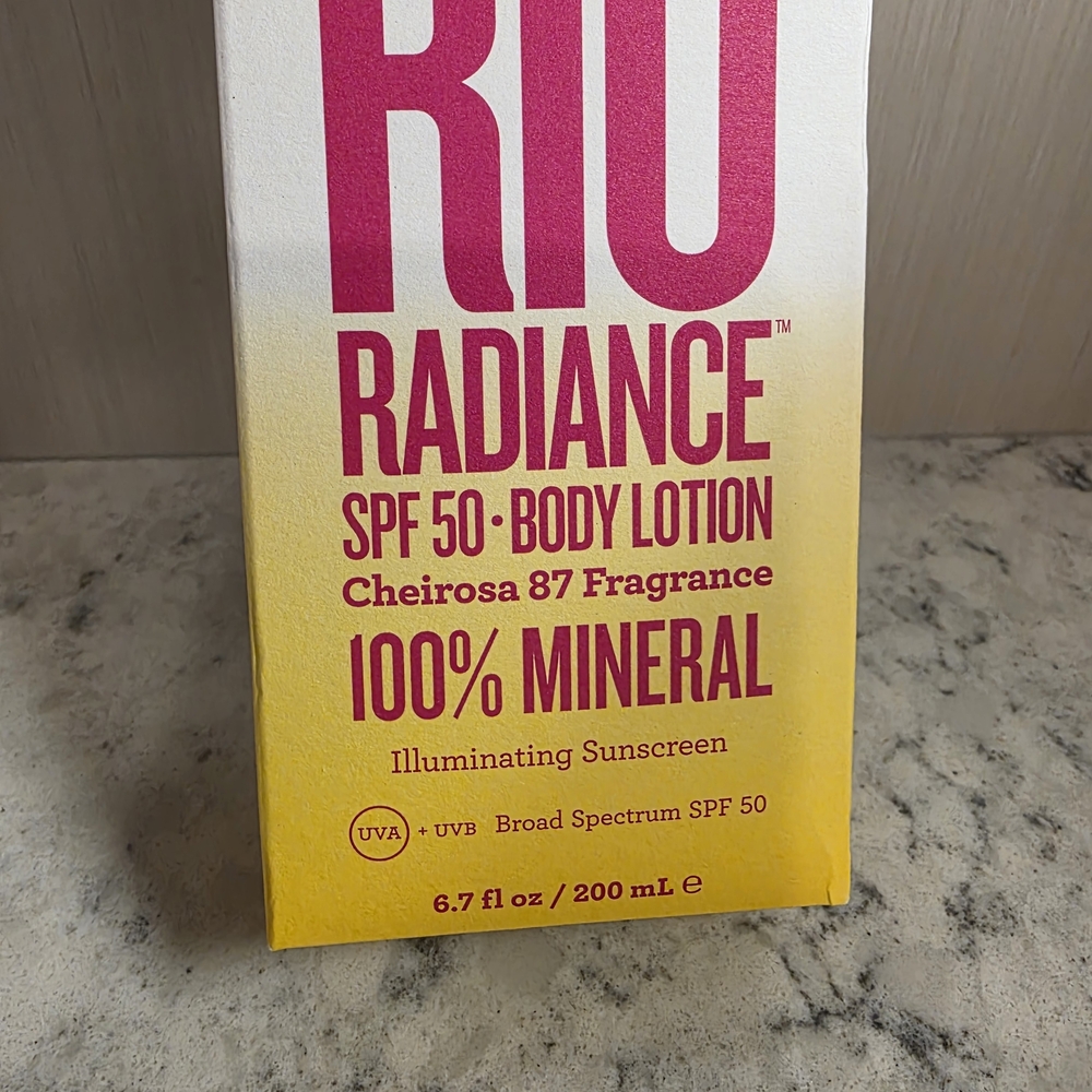 Sol de Janeiro Rio Radiance SPF 50 Body Lotion - Yellow NIB - Picture 4 of 8